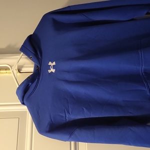 Under Armour Hoodie, Blue, Size Small